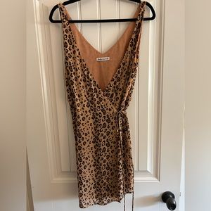 Reformation | Mini wrap dress